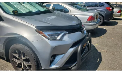 Дефлектор капота Hood Shield для Toyota RAV4 (2013–2018), средний профиль, тёмно-дымчатый Husky Liners — фото 4