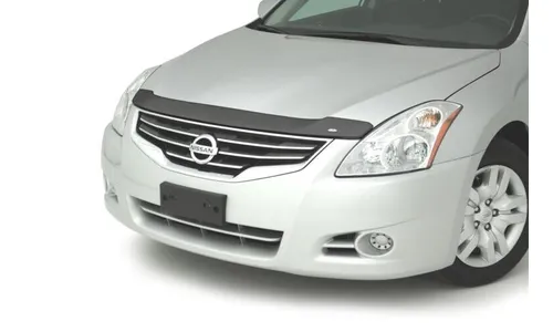 Дефлектор капота Aeroskin для Nissan Altima (2010–2012), тёмно-дымчатый Husky Liners — фото 1