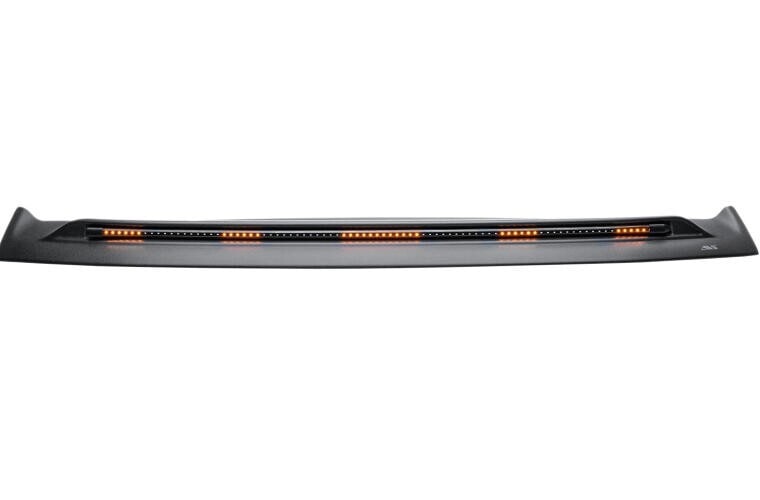 Дефлектор капота Aeroskin Lightshield PRO для Ford Bronco VI, матовый чёрный Husky Liners — фото 6