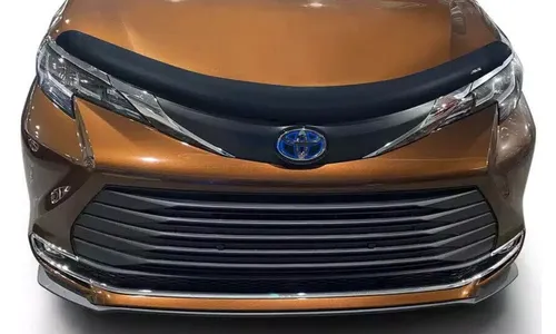 Дефлектор капота Hood Shield для Toyota Sienna (2021–2026), высокий профиль, тёмно-дымчатый Husky Liners — фото 1