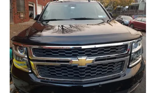 Дефлектор капота Hood Shield для Chevrolet Suburban (2015–2020), Tahoe, высокий профиль, тёмно-дымчатый Husky Liners — фото 3