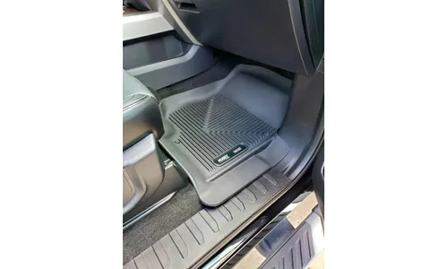 Коврики первого и второго ряда X-act Contour для Ford F-150 (2021–2026), F-150 Raptor, F-150 Lightning (2022–2025) Husky Liners — фото 3