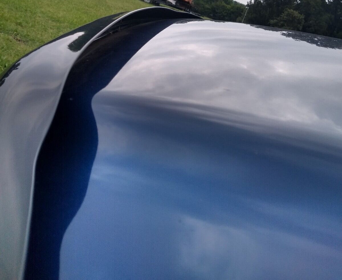 Дефлектор капота Hood Shield для Ford F-150 (2004–2008), Lincoln Mark LT (2006–2008), высокий профиль, тёмно-дымчатый Husky Liners — фото 3
