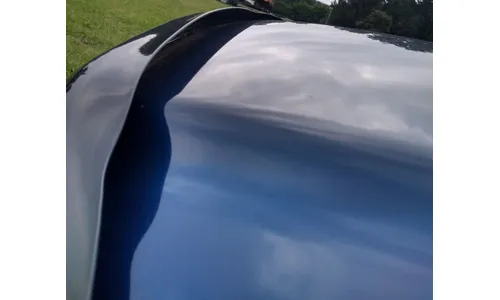 Дефлектор капота Hood Shield для Ford F-150 (2004–2008), Lincoln Mark LT (2006–2008), высокий профиль, тёмно-дымчатый Husky Liners — фото 3