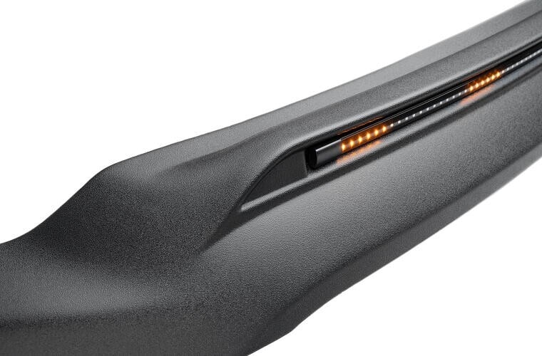 Дефлектор капота Aeroskin Lightshield PRO для Ford F-150 (2024–2026), матовый чёрный Husky Liners — фото 4
