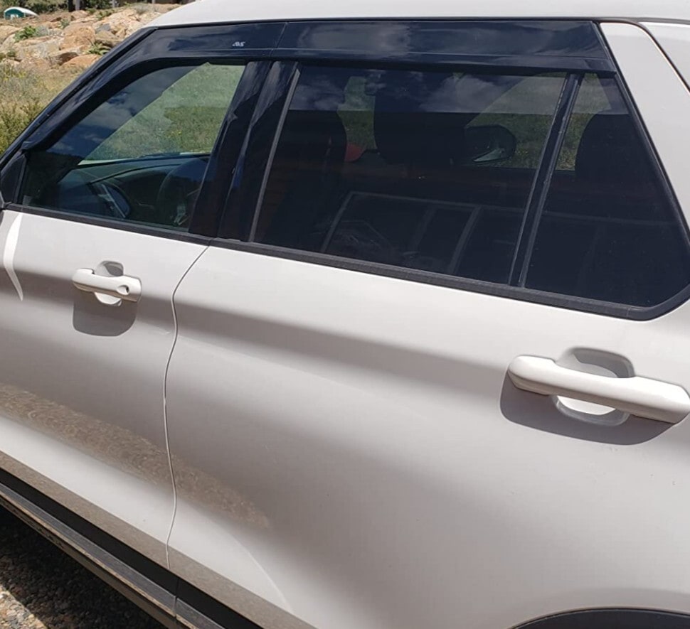 Дефлекторы боковых окон Low Profile Ventvisor для Ford Explorer VI, тёмно-дымчатые Husky Liners — фото 3