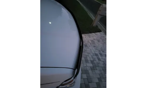 Дефлектор капота Hood Shield для Nissan Pathfinder (2005–2007), Frontier (2005–2021), высокий профиль, тёмно-дымчатый Husky Liners — фото 3