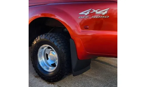 Брызговики задние Custom Molded для Ford F-350/F-450 (1999–2010), текстурированные чёрные Husky Liners — фото 3