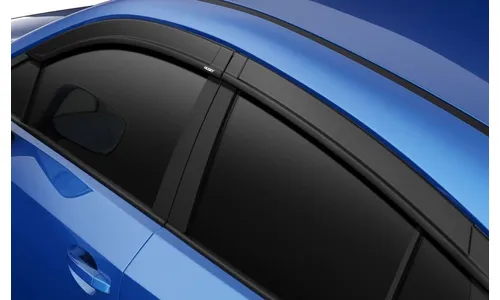 Дефлекторы боковых окон Low Profile Ventvisor для Subaru Crosstrek (2024–2026), тёмно-дымчатые Husky Liners — фото 1