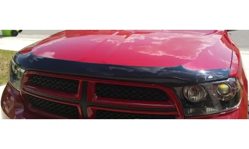 Дефлектор капота Aeroskin для Dodge Durango (2011–2026), тёмно-дымчатый Husky Liners — фото 5