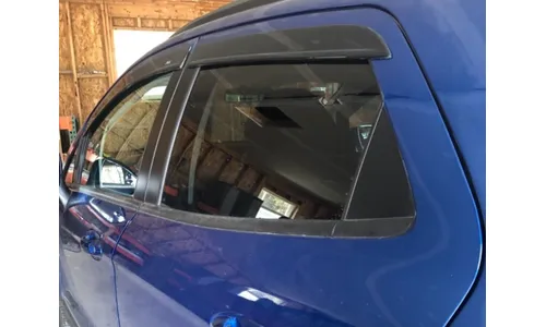 Дефлекторы боковых окон Low Profile Ventvisor для Ford EcoSport (2018–2022), тёмно-дымчатые Husky Liners — фото 4