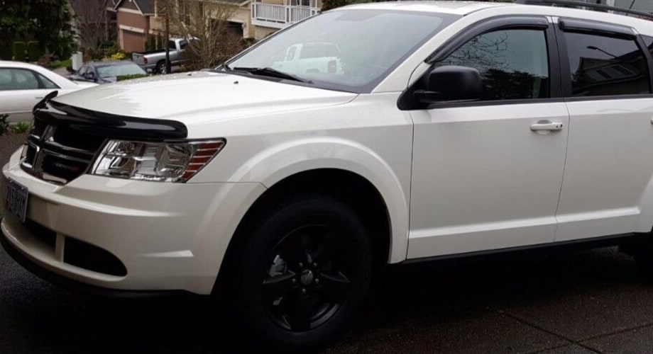 Дефлектор капота Hood Shield для Dodge Journey (2009–2020), высокий профиль, тёмно-дымчатый Husky Liners — фото 4