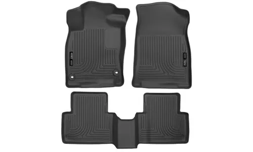 Коврики первого и второго ряда WeatherBeater для Honda Civic (2016–2021), Insight (2019–2021) Husky Liners — фото 1