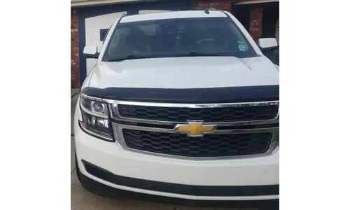 Дефлектор капота Hood Shield для Chevrolet Suburban (2015–2020), Tahoe, высокий профиль, тёмно-дымчатый Husky Liners — фото 6