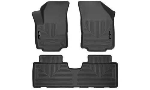 Коврики первого и второго ряда WeatherBeater для Chevrolet Equinox (2018–2024) Husky Liners — фото 1