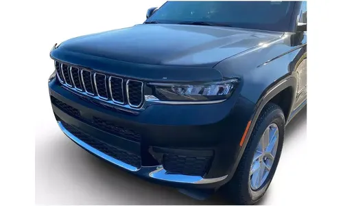 Дефлектор капота Hood Shield для Jeep Grand Cherokee L (2021–2025), Grand Cherokee (2022–2025), высокий профиль, тёмно-дымчатый Husky Liners — фото 3