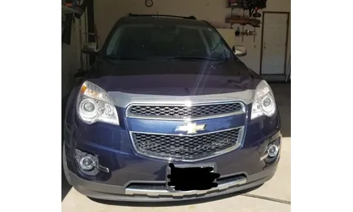 Дефлектор капота Aeroskin для Chevrolet Equinox (2010–2017), хром Husky Liners — фото 3
