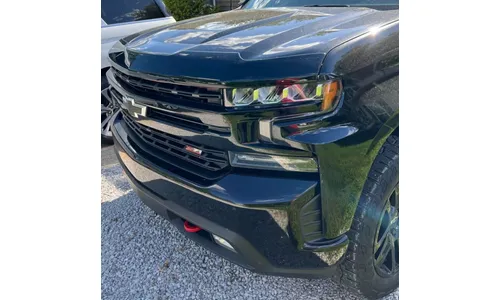 Дефлектор капота Aeroskin для Chevrolet Silverado 1500 (2019–2026), тёмно-дымчатый Husky Liners — фото 4