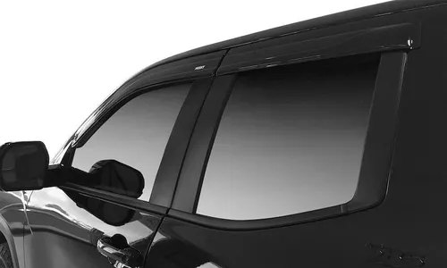 Дефлекторы боковых окон Low Profile Ventvisor для Honda Ridgeline (2017–2025), тёмно-дымчатые Husky Liners — фото 1