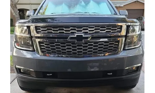 Дефлектор капота Aeroskin для Chevrolet Suburban (2015–2020), Tahoe, тёмно-дымчатый Husky Liners — фото 3