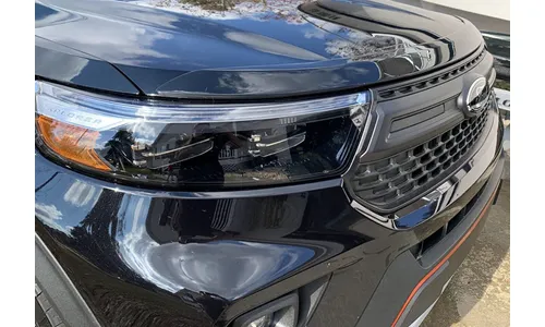 Дефлектор капота Aeroskin для Ford Explorer VI, тёмно-дымчатый Husky Liners — фото 3