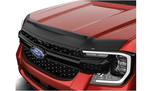 Дефлектор капота Aeroskin II для Ford Ranger (2024–2026), текстурированный чёрный Husky Liners — фото 1