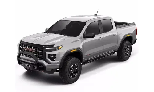 Дефлектор капота Aeroskin для GMC Canyon III, тёмно-дымчатый Husky Liners — фото 2