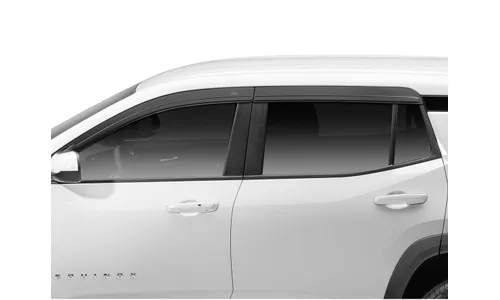 Дефлекторы боковых окон Low Profile Ventvisor для Chevrolet Equinox (2025–2026), тёмно-дымчатые Husky Liners — фото 4
