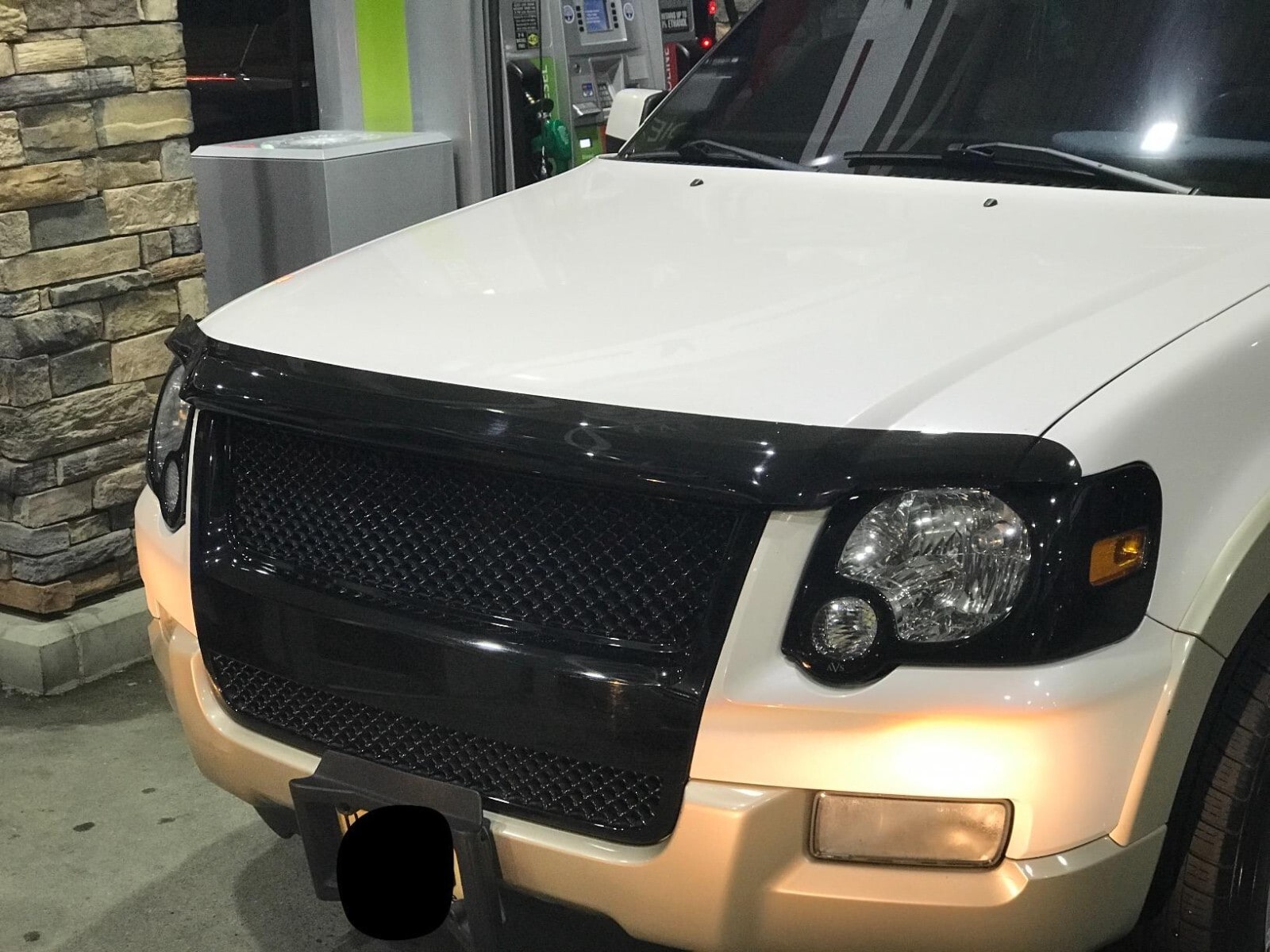 Дефлектор капота Hood Shield для Ford Explorer (2006–2010), Explorer Sport Trac (2007–2010), высокий профиль, тёмно-дымчатый Husky Liners — фото 3
