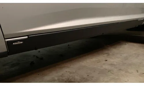 Защитные накладки порогов Truck Rocker Panel для Ford F-150 (2021–2026), F-250/F-350 (2023–2026), матовые чёрные Husky Liners — фото 3
