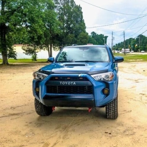 Дефлектор капота Aeroskin для Toyota 4Runner V, тёмно-дымчатый Husky Liners — фото 6