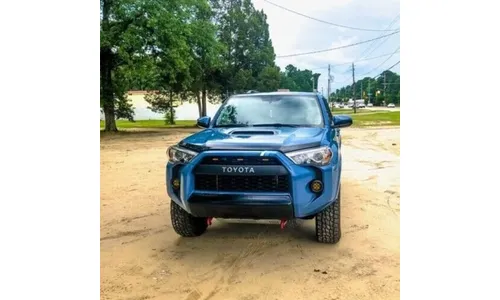 Дефлектор капота Aeroskin для Toyota 4Runner V, тёмно-дымчатый Husky Liners — фото 6
