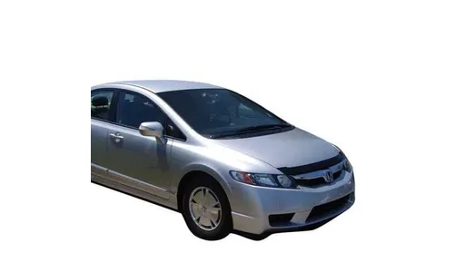 Дефлектор капота Aeroskin для Honda Civic (2006–2010), седан, тёмно-дымчатый Husky Liners — фото 2
