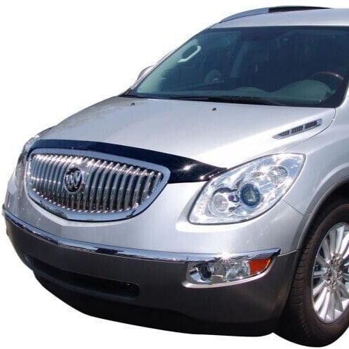 Дефлектор капота Aeroskin для Buick Enclave (2008–2012), тёмно-дымчатый Husky Liners — фото 3