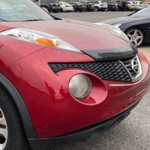 Дефлектор капота Aeroskin для Nissan Juke (2011–2017), тёмно-дымчатый Husky Liners — фото 3