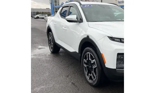 Дефлекторы боковых окон Low Profile Ventvisor для Hyundai Santa Cruz (2022–2025), тёмно-дымчатые Husky Liners — фото 1