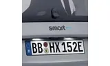 Черная эмблема smart для крышки багажника smart 453 — фото 2