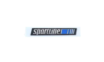 Самоклеящийся шильдик Sportline Mercedes-Benz 190 W201 / E-Класс W124 — фото 1