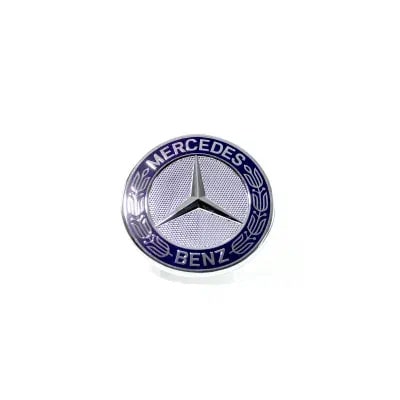 Эмблема-звезда на капот Mercedes-Benz, синий — фото 1