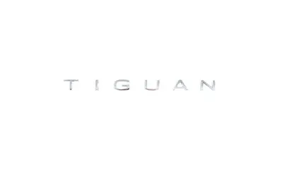 Хромированный шильдик Tiguan Volkswagen Tiguan II AD1 (2016–07/2020) на крышку багажника — фото 1