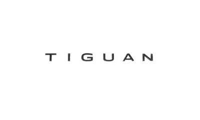Шильдик Tiguan Volkswagen Tiguan 3 CT1 на крышку багажника, черный — фото 1