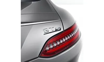 Шильдик GT S Mercedes-AMG GT C190 на крышку багажника — фото 1