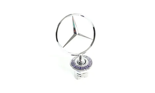 Эмблема-звезда Mercedes-Benz на капот для E-Класса W124/W210/W211, S-Класса W220, CLK C208 и C-Класса W203 — фото 1