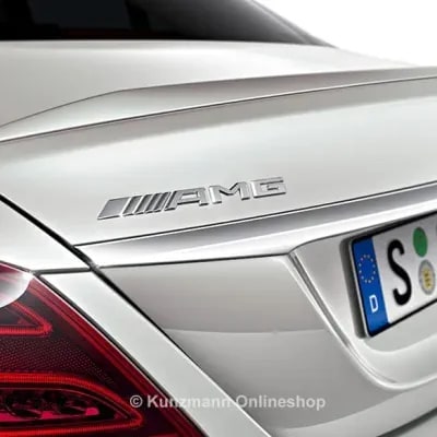Шильдик AMG Mercedes-Benz C-Класс W205 на крышку багажника — фото 1