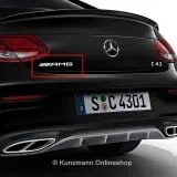 Шильдик AMG Mercedes-Benz C-Класс W205 на крышку багажника — фото 2