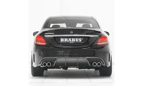 Спортивная выхлопная система BRABUS для дизельного Mercedes-Benz C-Класса W205, седан — фото 1