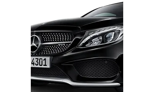 Шильдик AMG для ромбовидной решетки C 43/C 450 AMG Mercedes-Benz C-Класс 205 — фото 2