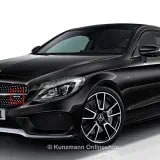 Эмблема C 43 AMG Mercedes-Benz C W205 на решетку радиатора — фото 3