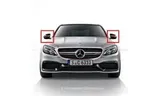 Комплект наклеек Edition 1 на корпуса зеркал Mercedes-Benz C 63 AMG W205 — фото 3