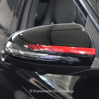 Комплект наклеек Edition 1 на корпуса зеркал Mercedes-Benz C 63 AMG W205 — фото 1